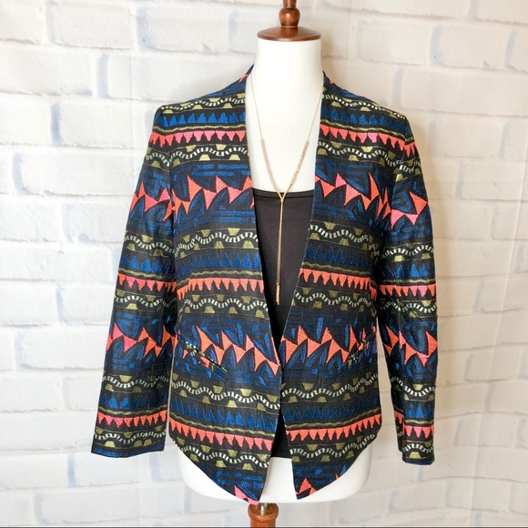 { Parker NY } : “Emmy” Black Embroidered Jacket - Picture 2 of 8